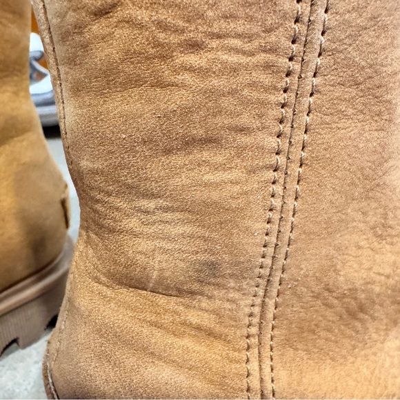 Sorel Women’s Phoenix Weather Lace Up Leather 8.5 Short Boots - Picture 11 of 12